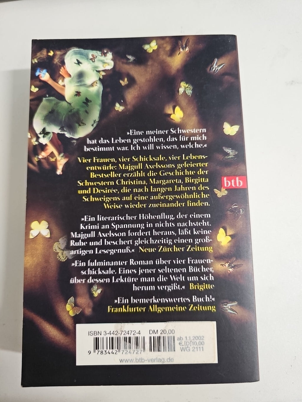 EB1631 Axelsson, Majgull - Die Aprilhexe - Taschenbuch 2