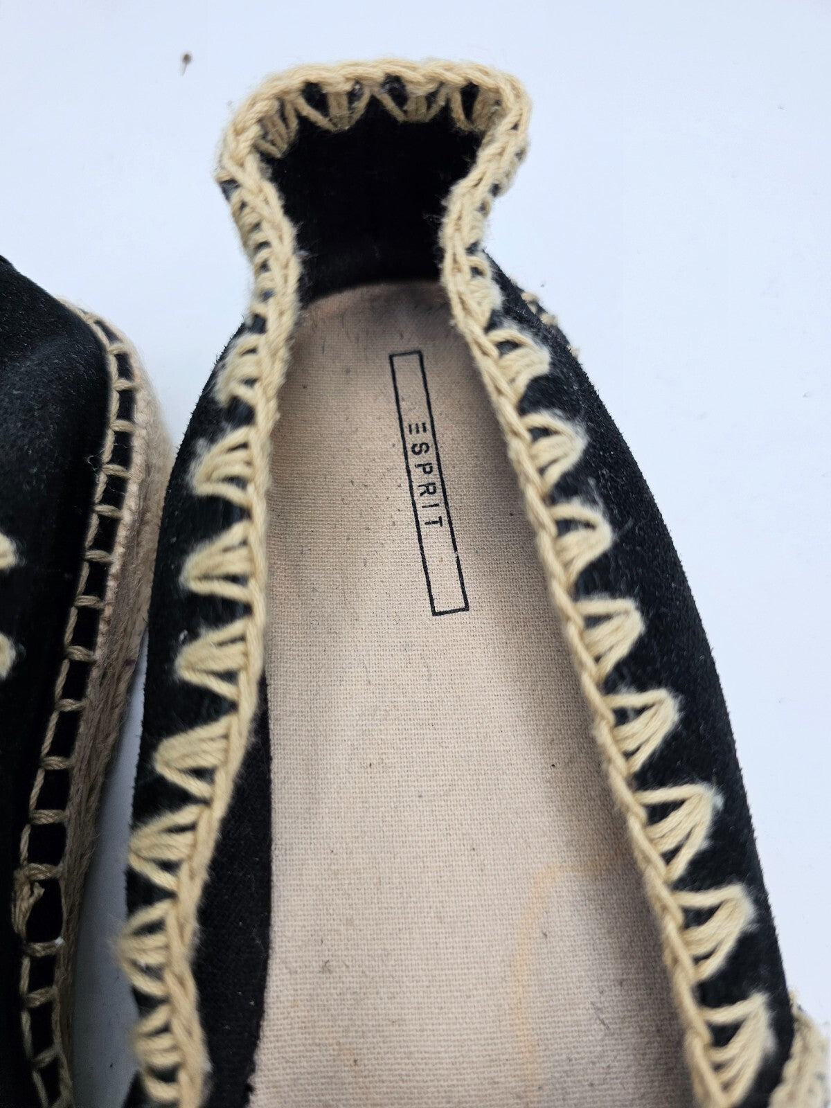 ES0015 Damen Slipper von Esprit, schwarz, Gr. 412