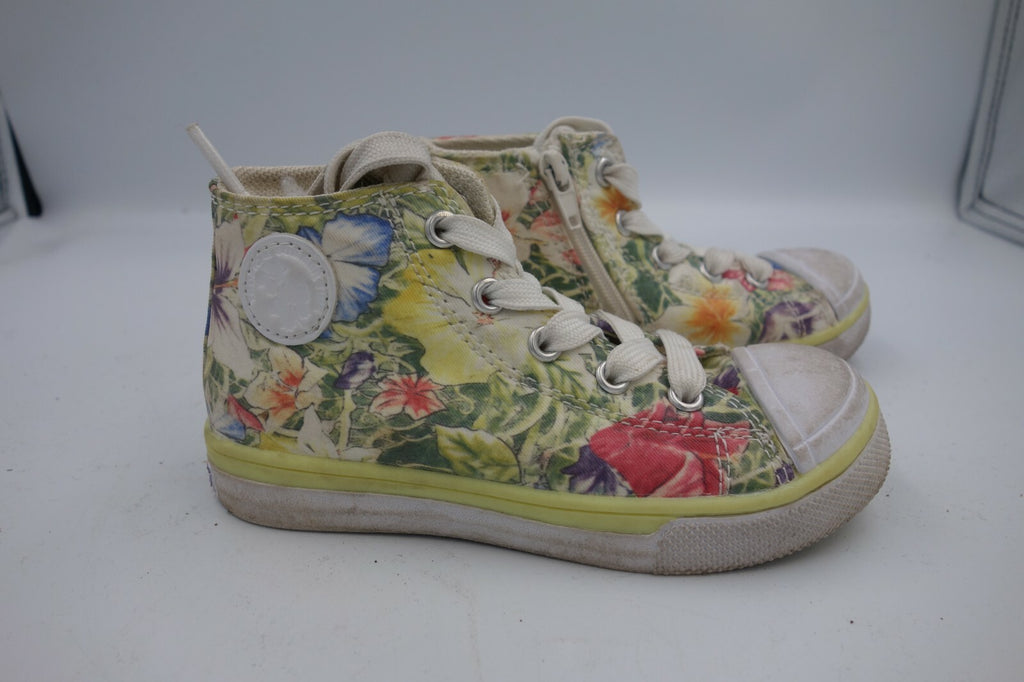 ES0192 Mädchen Sneaker von Venice, mit Blumen, 251