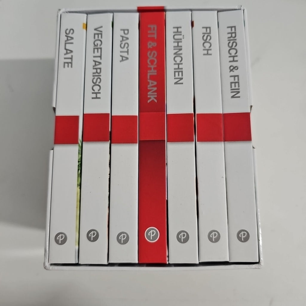 EB306 Mein Küchenhelfer 7 Kochbücher Hühnchen Fisch Pasta Salate Vegetarisch 0