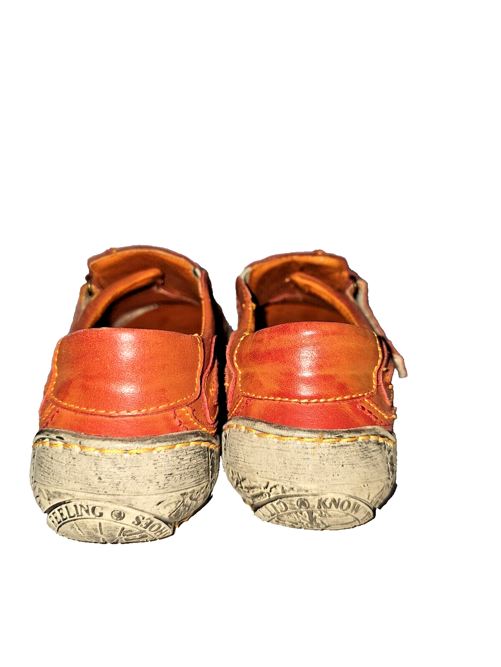 EB622 Damen Schuhe von KCR 696, rot, Gr.36 5