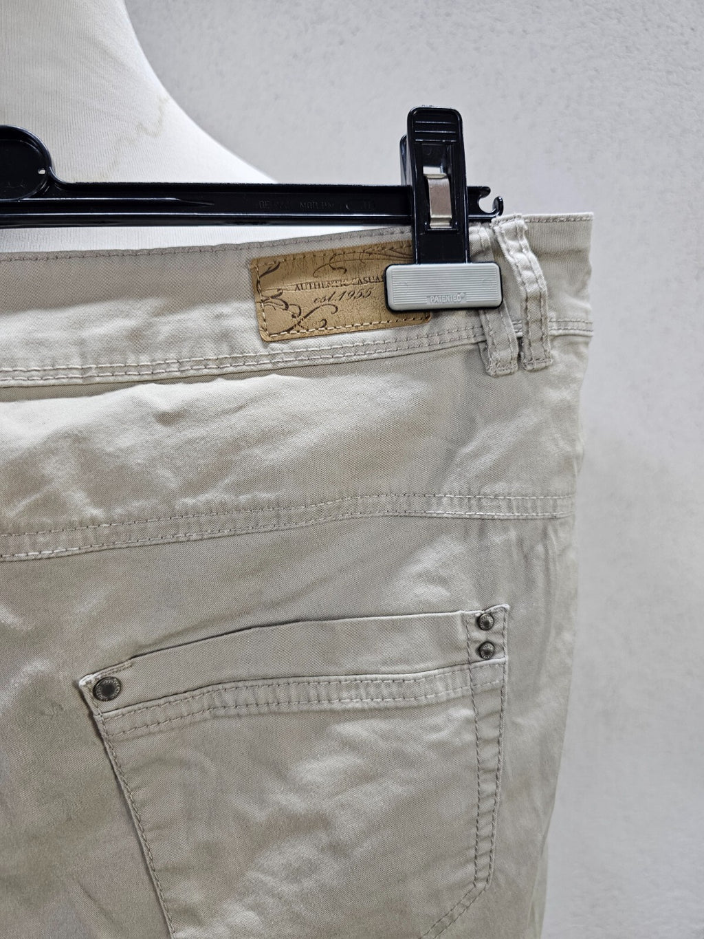 EK2958 Damen 3/4Hose von Charles Vögele, beige, Gr.386