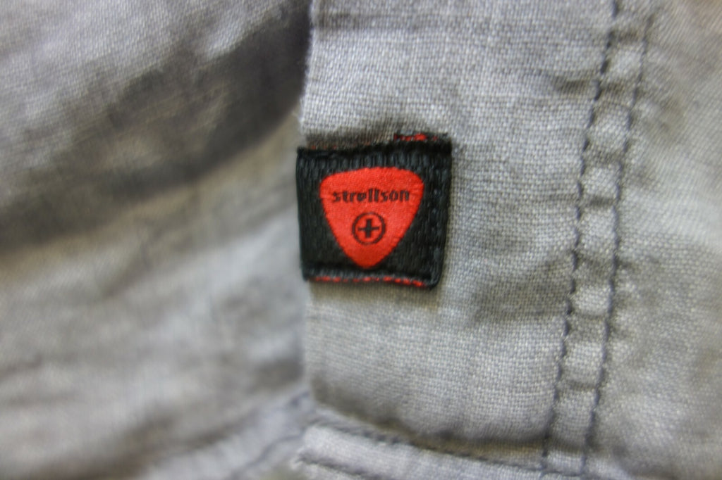 EK1007 Leinen Bluse Damen aus100 % Leinen von Strellson grau Gr. S3