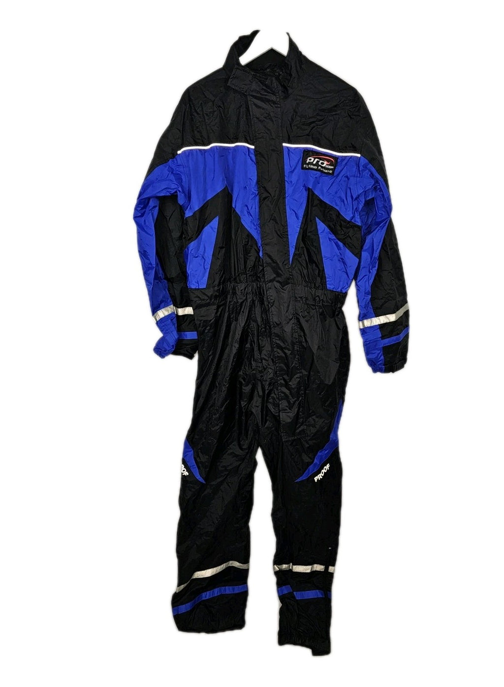 EK10945 Unisex Einteiler von ProDesign, blau-schwarz, Gr.XL0