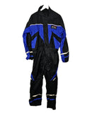 EK10945 Unisex Einteiler von ProDesign, blau-schwarz, Gr.XL0