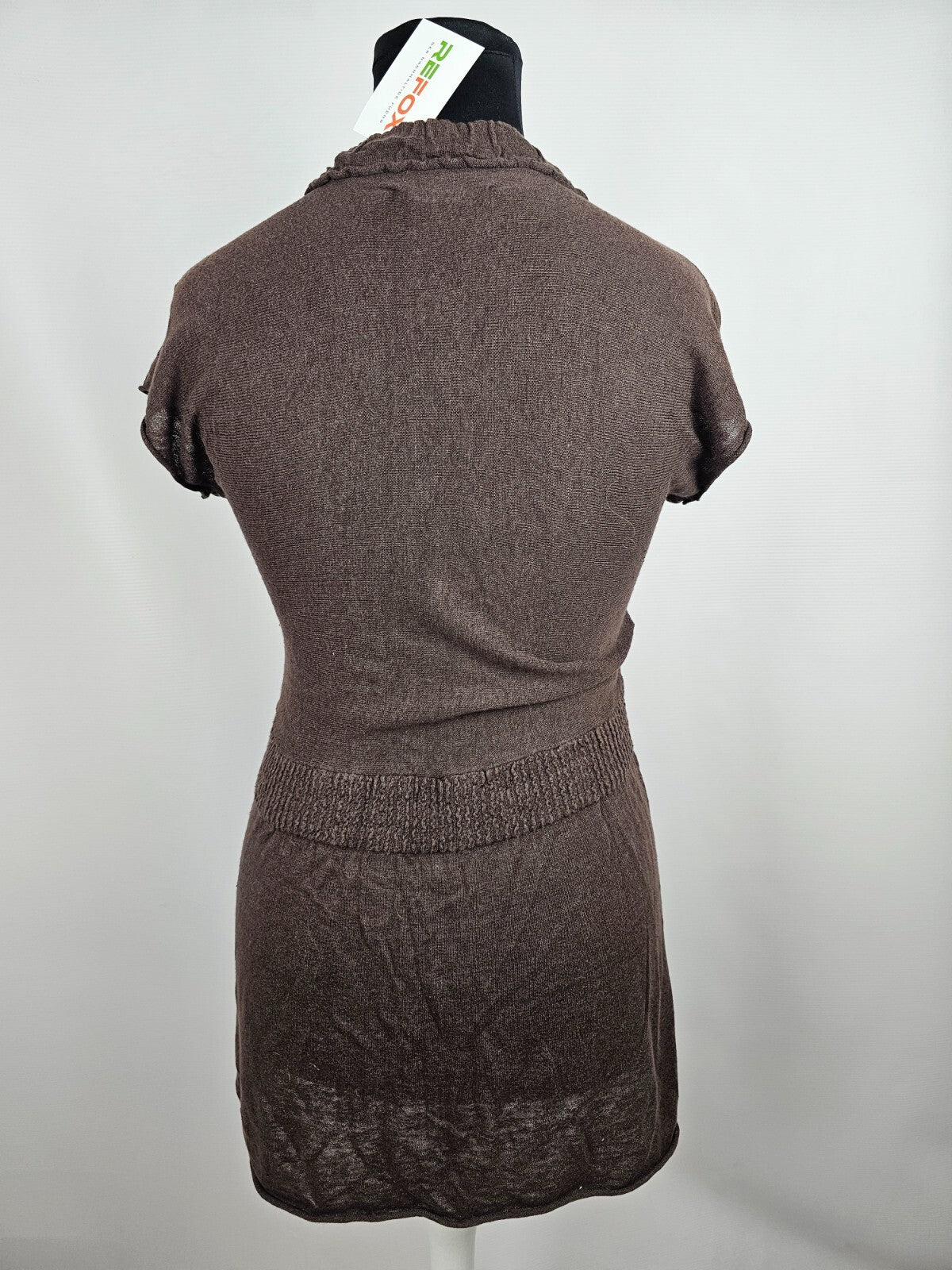 EK5684 Damen Kleid von Carlo Colucci, braun, Gr. 424
