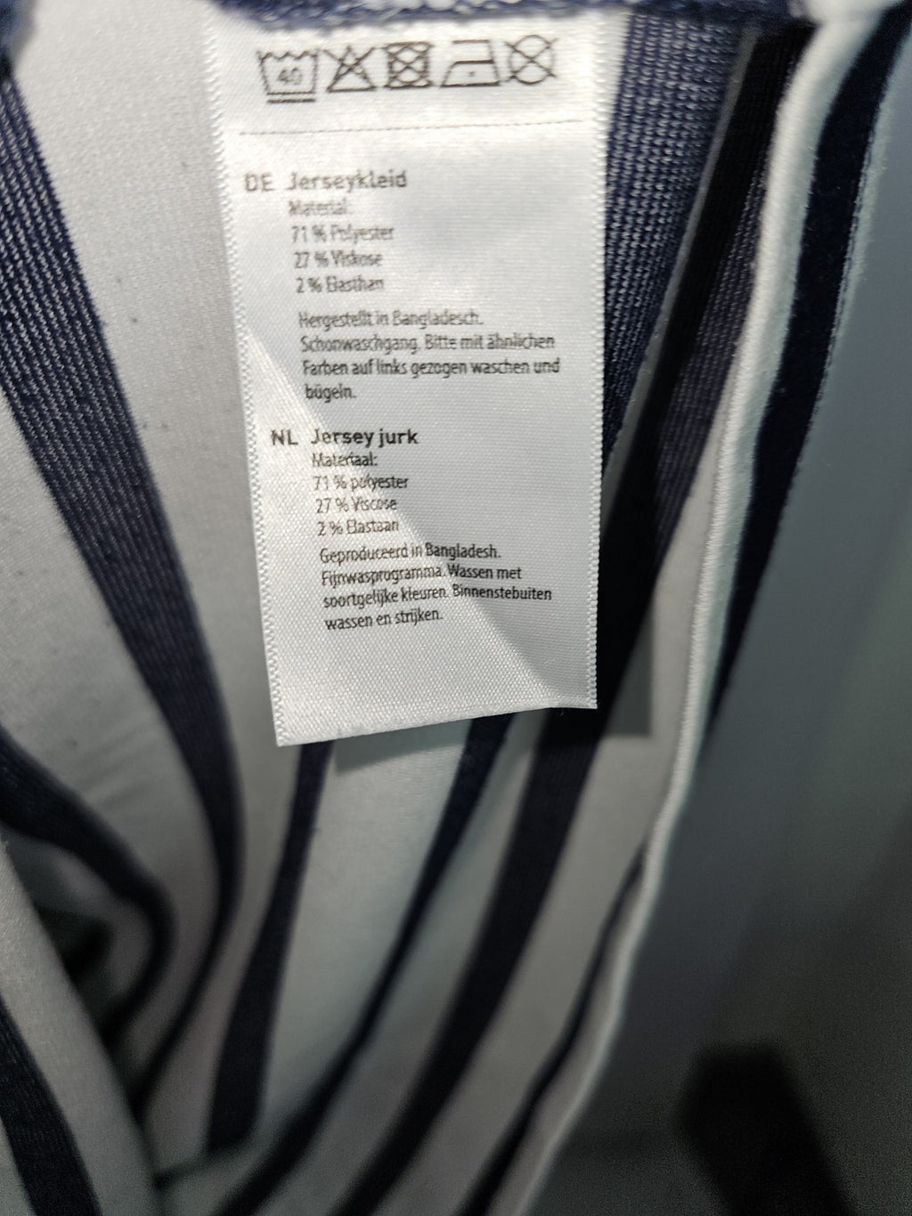 EK9026 Damen Kleid von Up2Fashion, Schwarz/weiß, Gr. M3