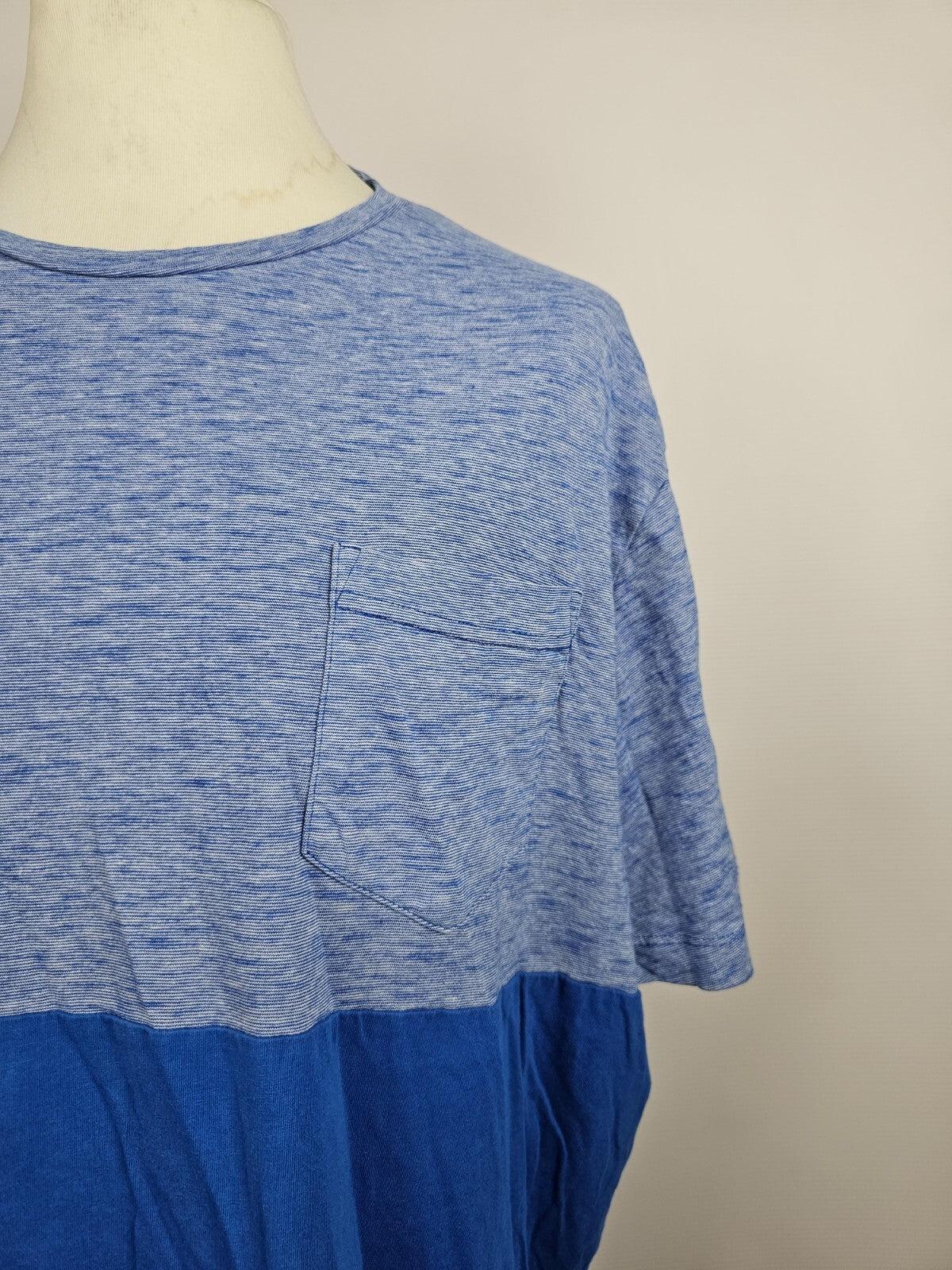 EK5448 Herren T-Shirt von Tom Tailor, blau, Gr. 3XL1