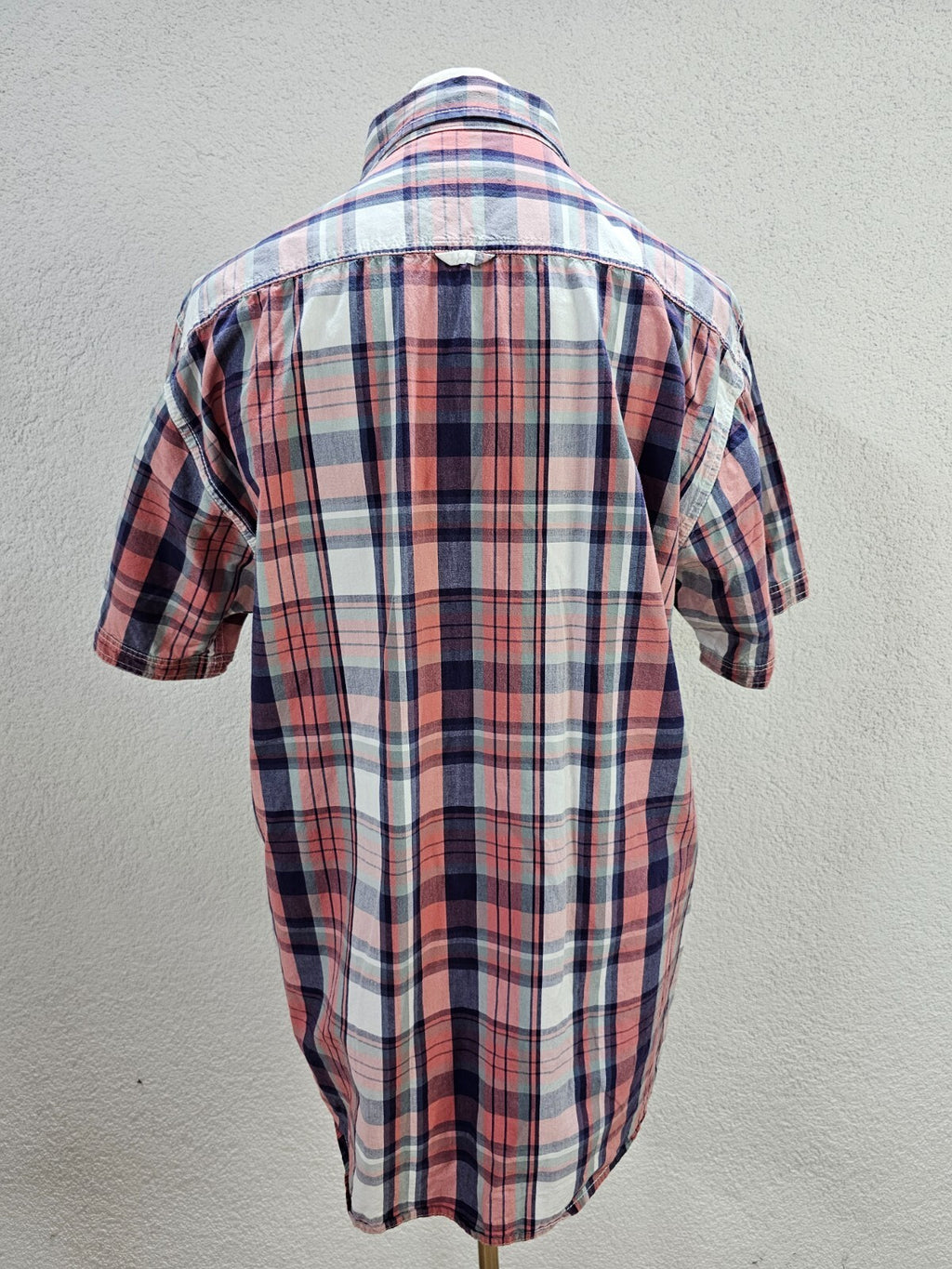 EK5806 Herren Hemd von Globe Trotter, blau/rosa kariert, Gr. XL4