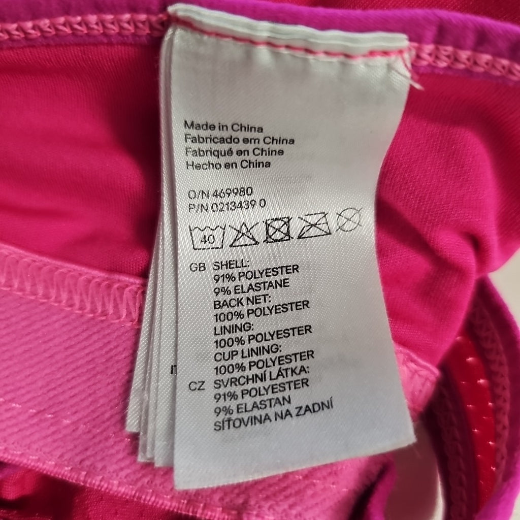 EK11194 Damen Sport BH von H&M, pink, Gr.XS2