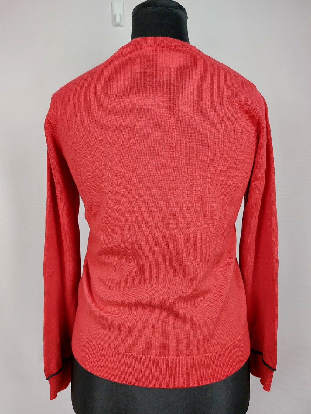 EK2784 Damen Strickjacke von Charles Robertson, rot, Gr. 405