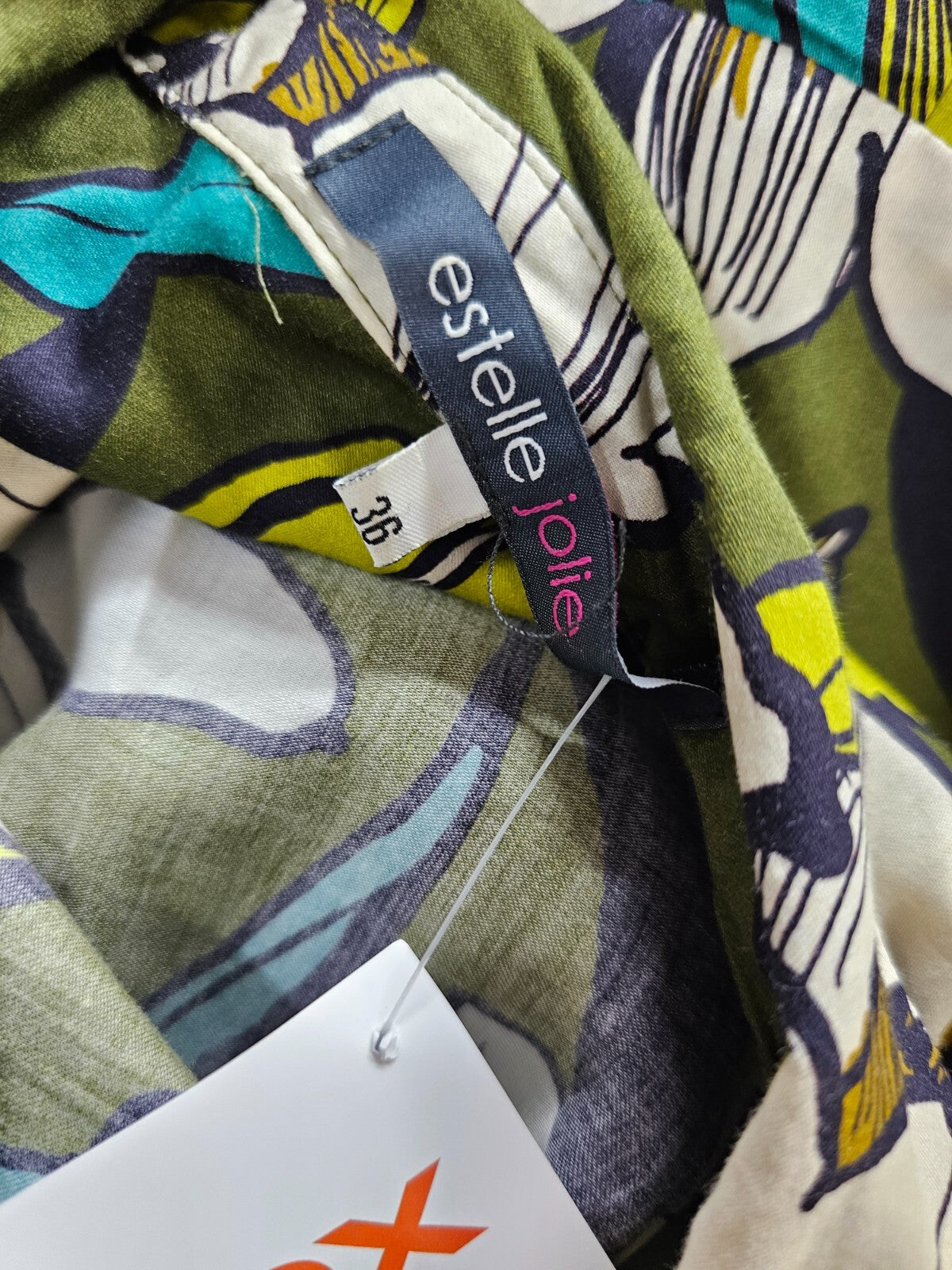 EK5175 Damen Blusenkleid von estelle jolie, Grün, Gr.: 364