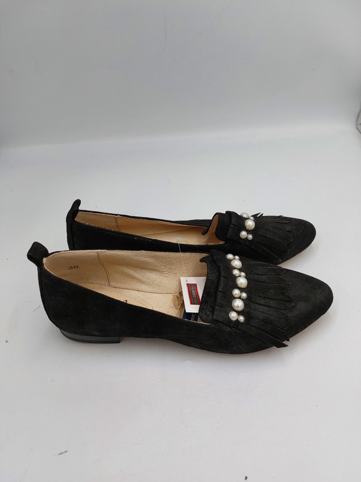ES0356 Damen Ballerinas von Caprice, schwarz, Gr. 363