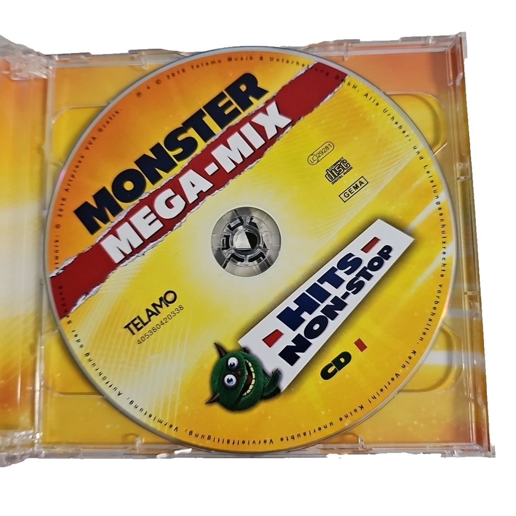 EB3163 2 CDs - Monster Mega-Mix, Hits non-stop, NEU !!!1