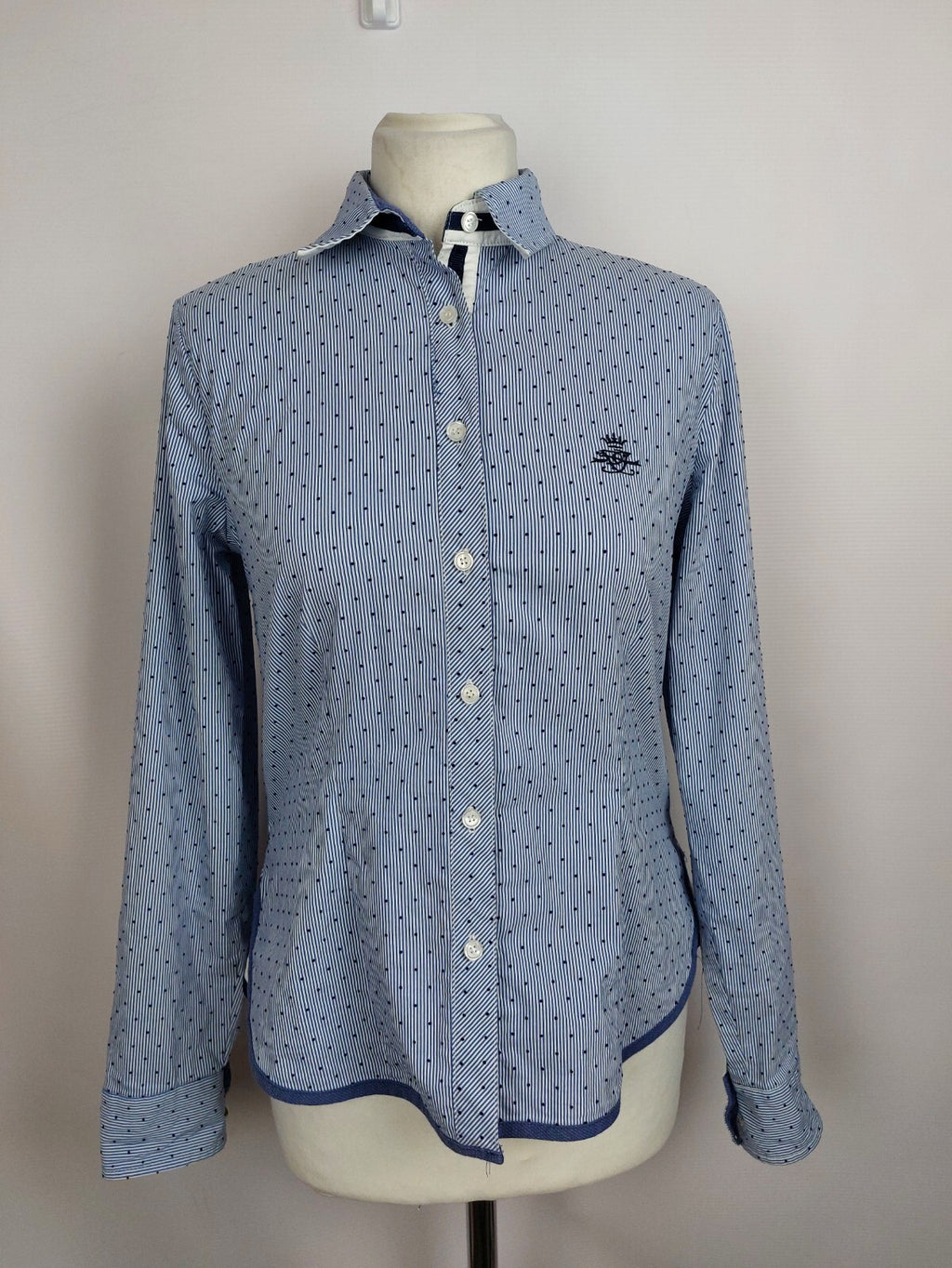 EK4885 Damen Bluse von Steilmann, blau, Gr. 361