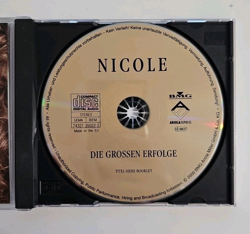 EB4360 Die Großen Nicole Erfolge CD2