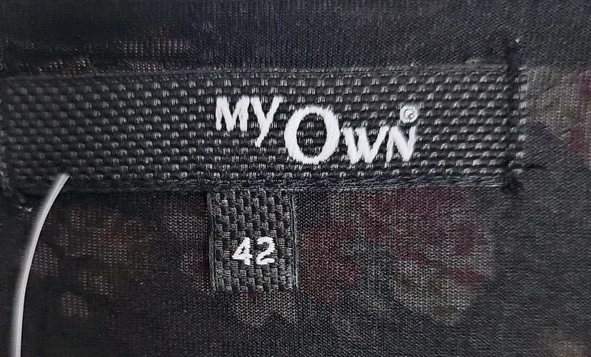 EK9556 Damen Kleid My Own Gr.42 Schwarz1