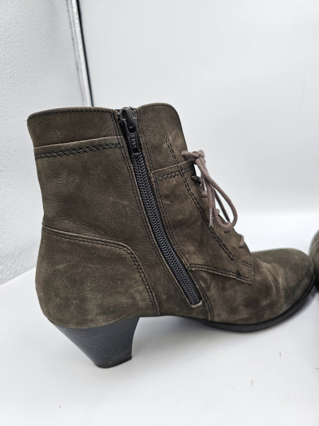 ES0258 Damen Stiefeletten von Gabor, dunkelgrau, Gr. 4,53