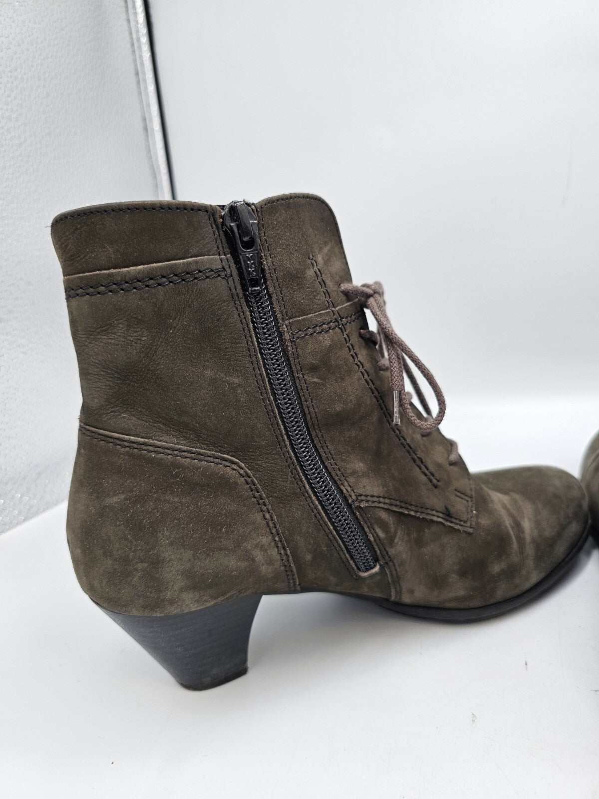 ES0258 Damen Stiefeletten von Gabor, dunkelgrau, Gr. 4,53