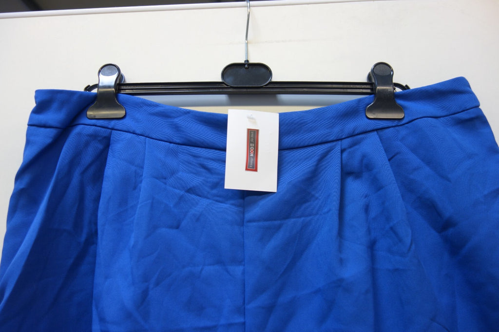 EK3477 Damen Shorts von Shein Curve, blau, Gr. 2XL1