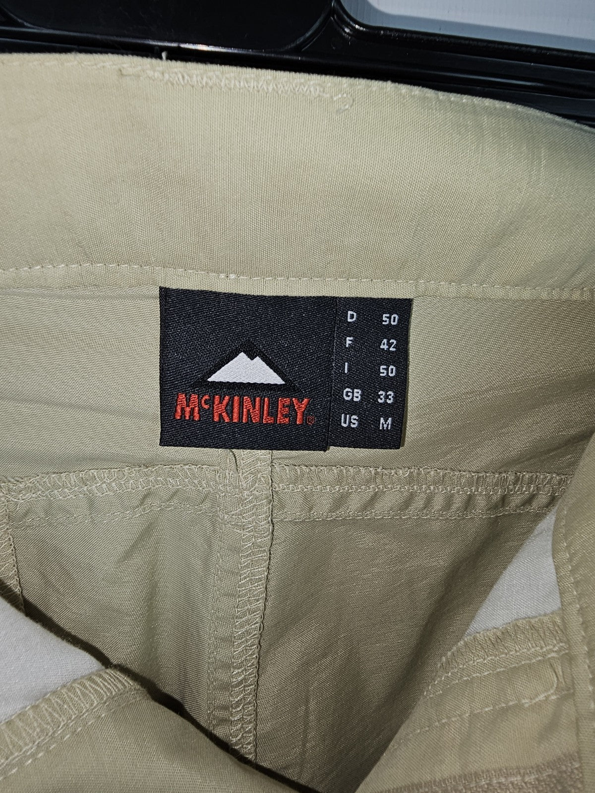 EK7720 Herren Wanderhose von Mc Kinley, Beige , Gr. 502