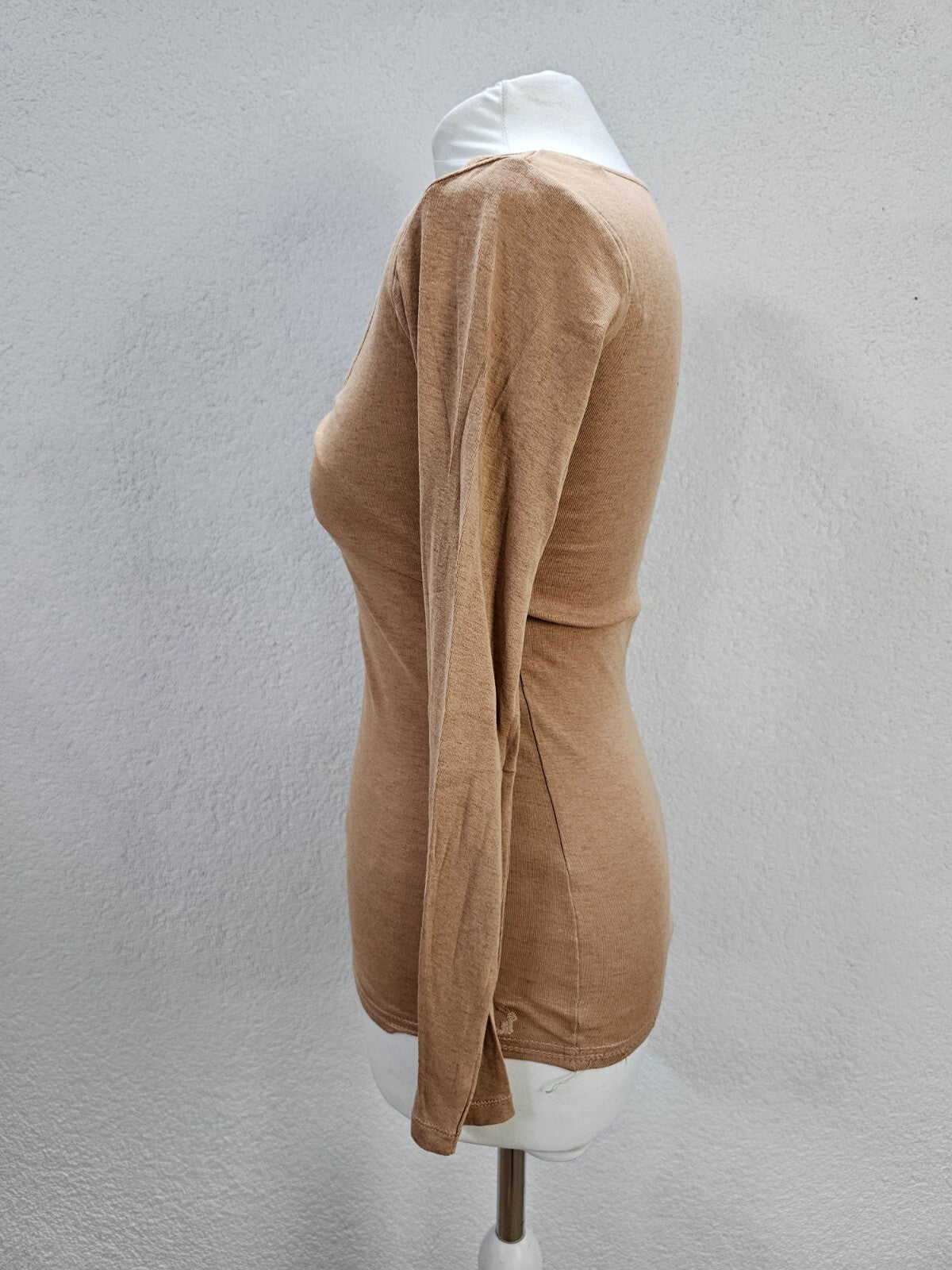 EK5758 Damen Langarmshirt von Tally Weijl, nude, Gr. S2