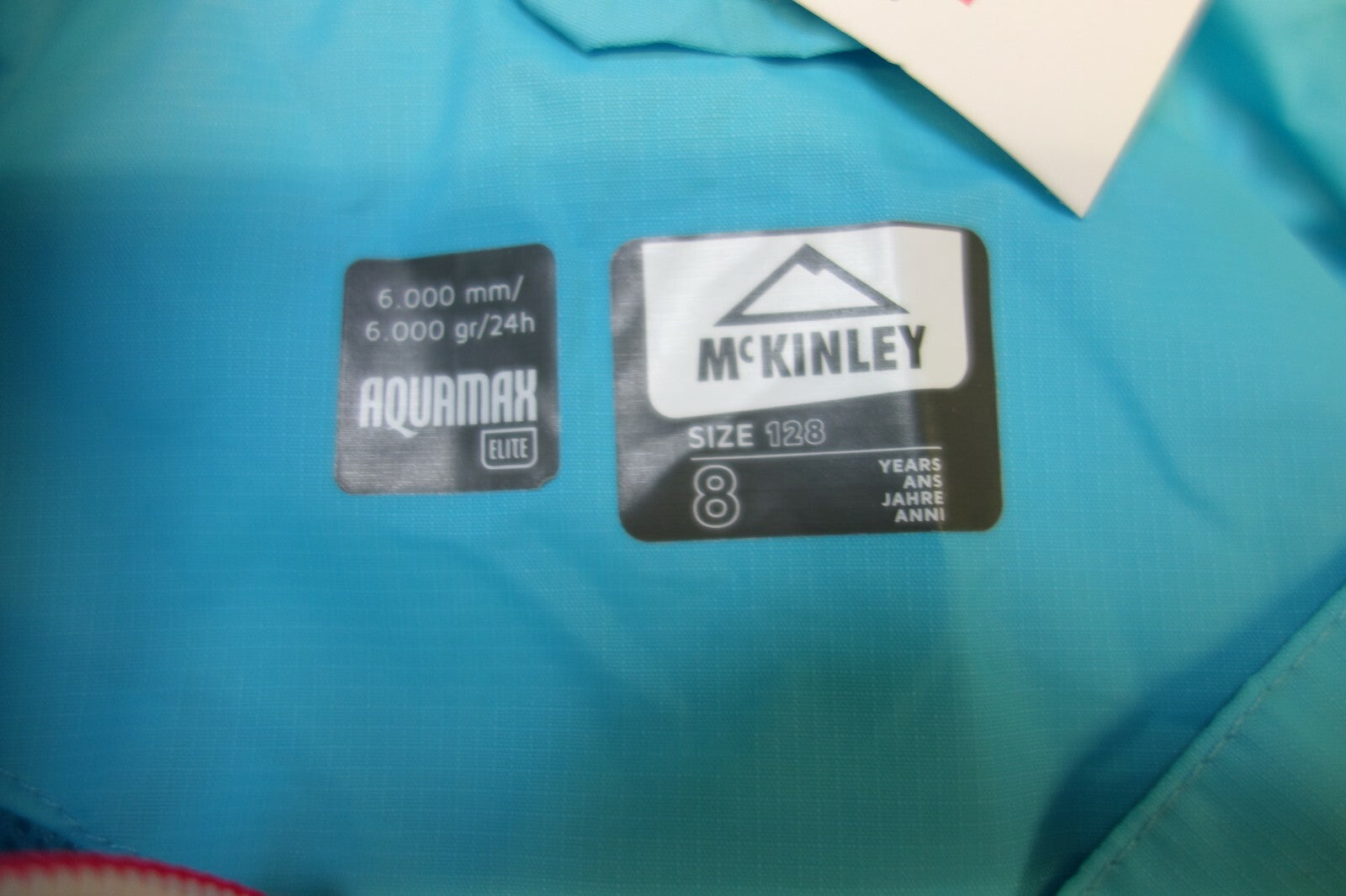 EK0280 Kinder Regenjacke von McKinley, blau, Gr. 1285