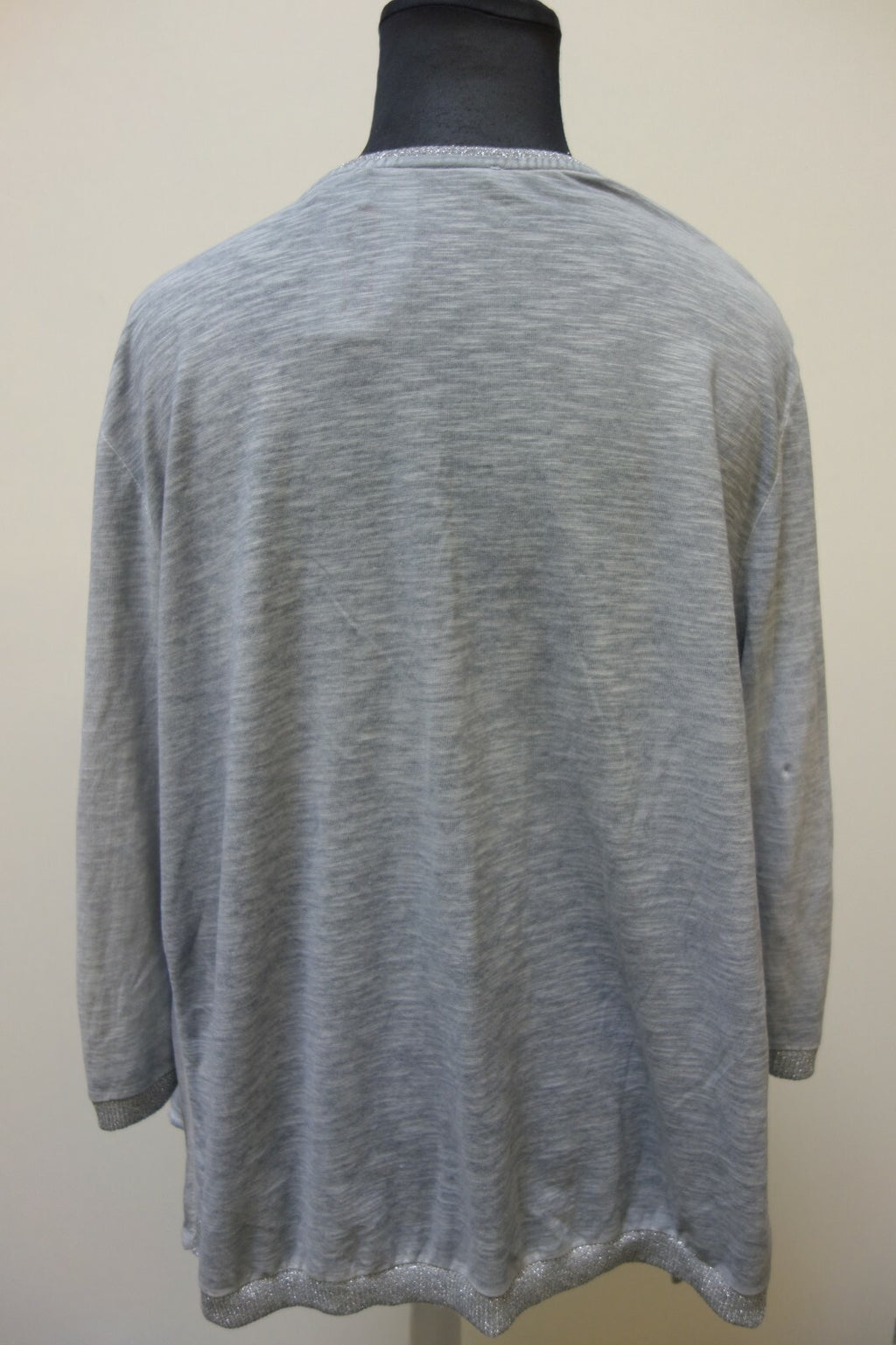EK1548 Damen dünnes Jäckchen von Monari, Gr. M, blau-grau4