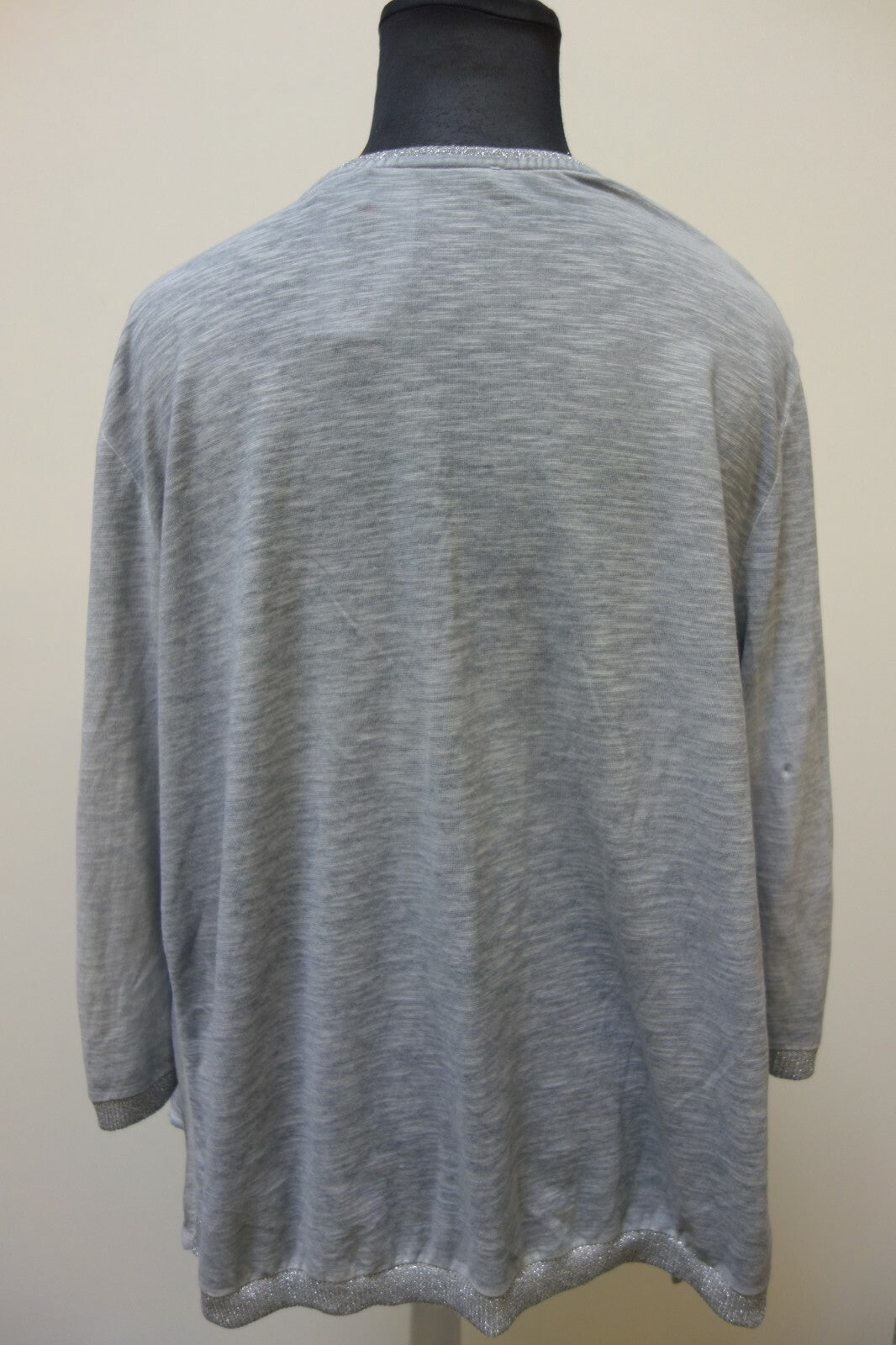 EK1548 Damen dünnes Jäckchen von Monari, Gr. M, blau-grau4