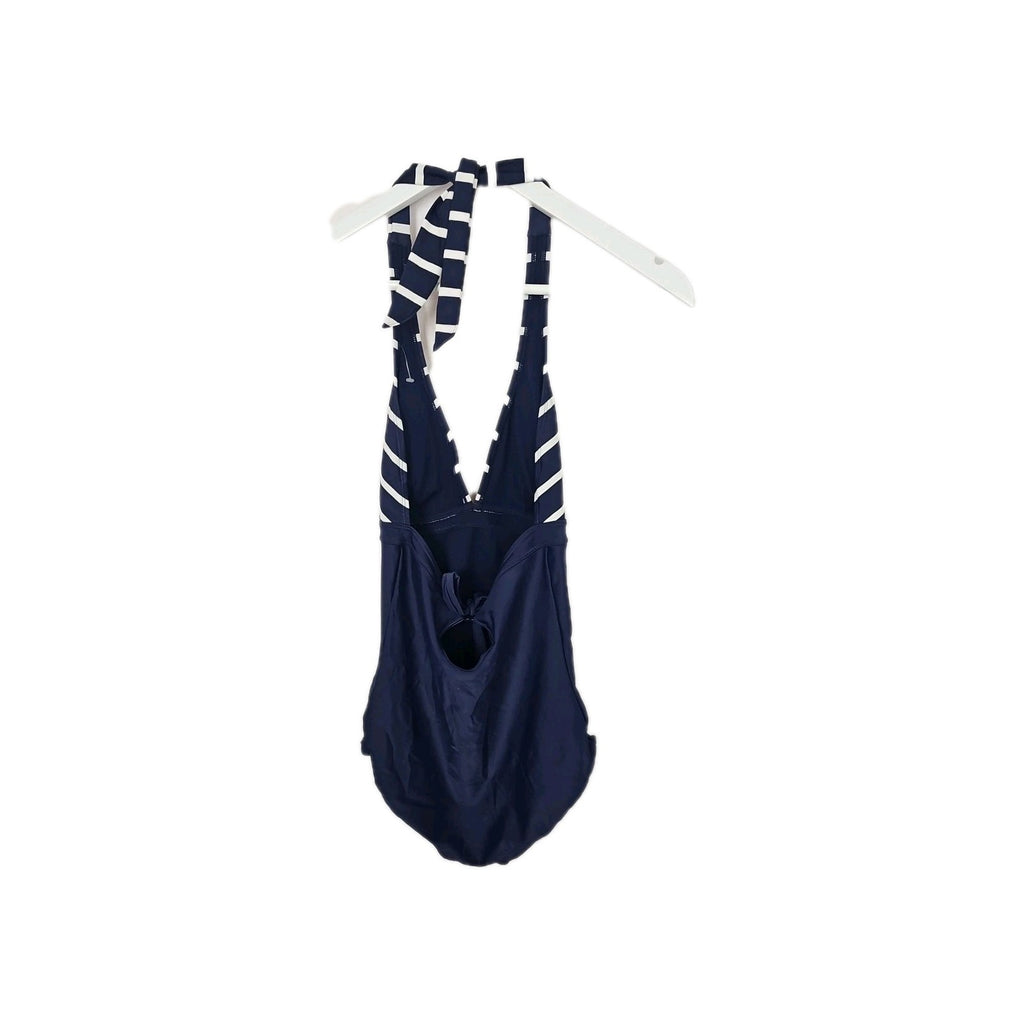 EK8935 Damen Badeanzug Tommy Hilfiger Blau Gr.M1