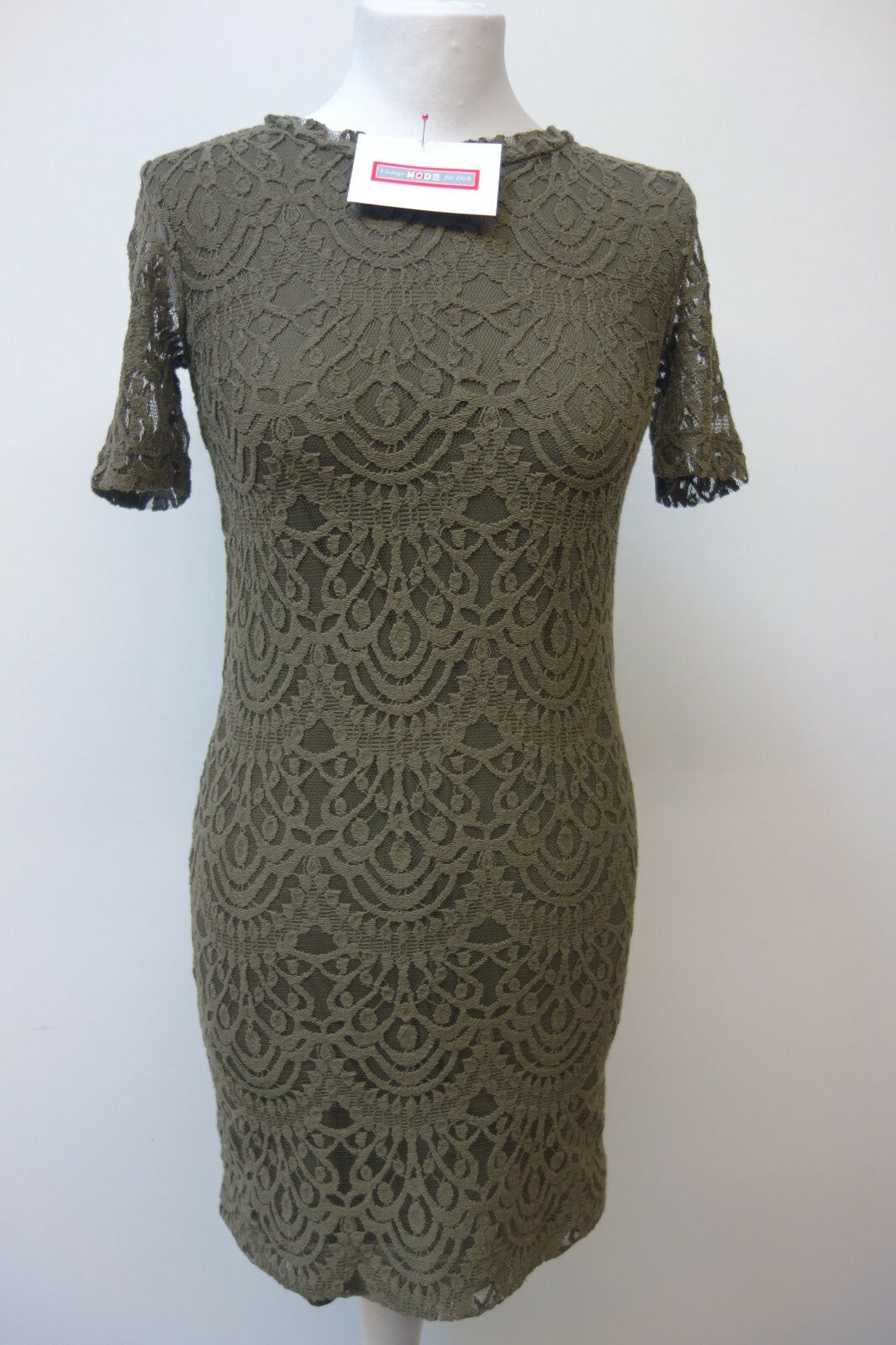 EK0511 Damen Kleid von H&M, Olivgrün, 340