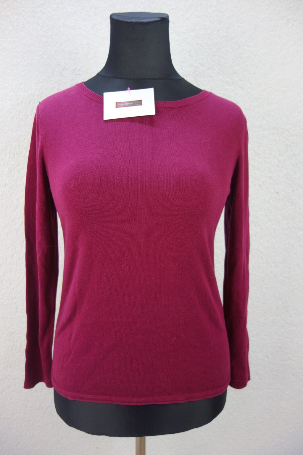 EK0803 Damen Pullover von Cecil, weinrot, Gr. S0