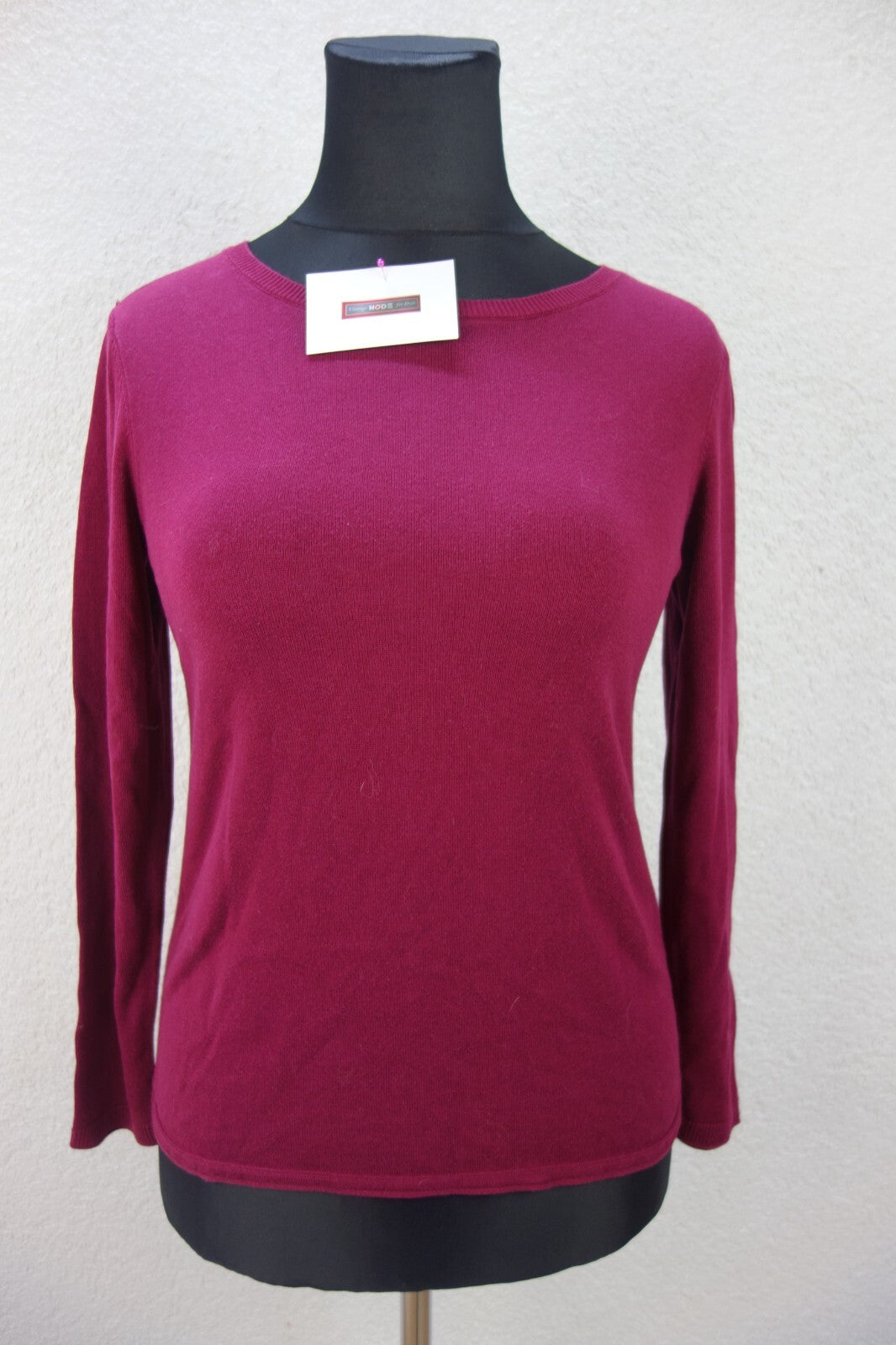 EK0803 Damen Pullover von Cecil, weinrot, Gr. S0