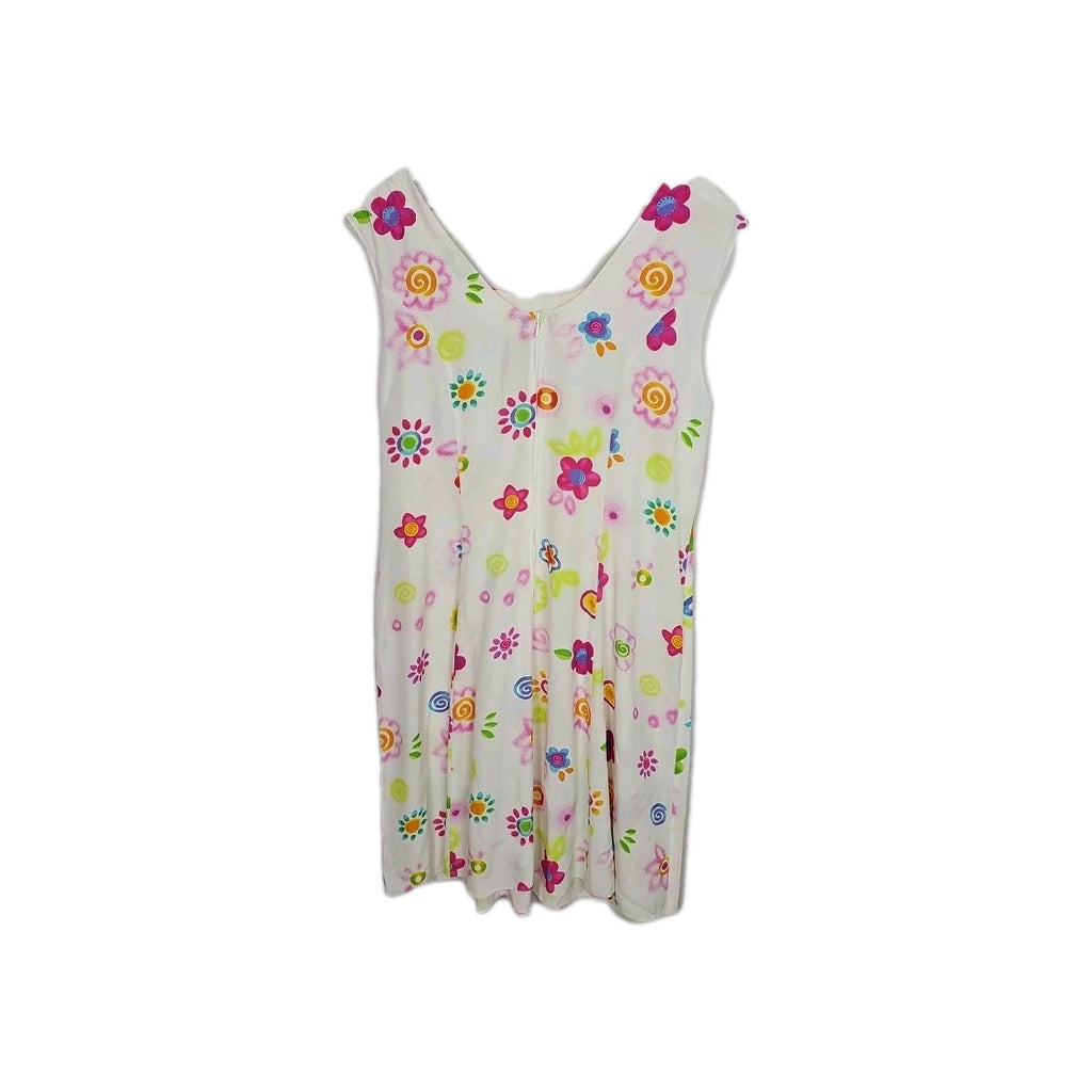 EK9552 Damen Kleid Gr.M Weiß2