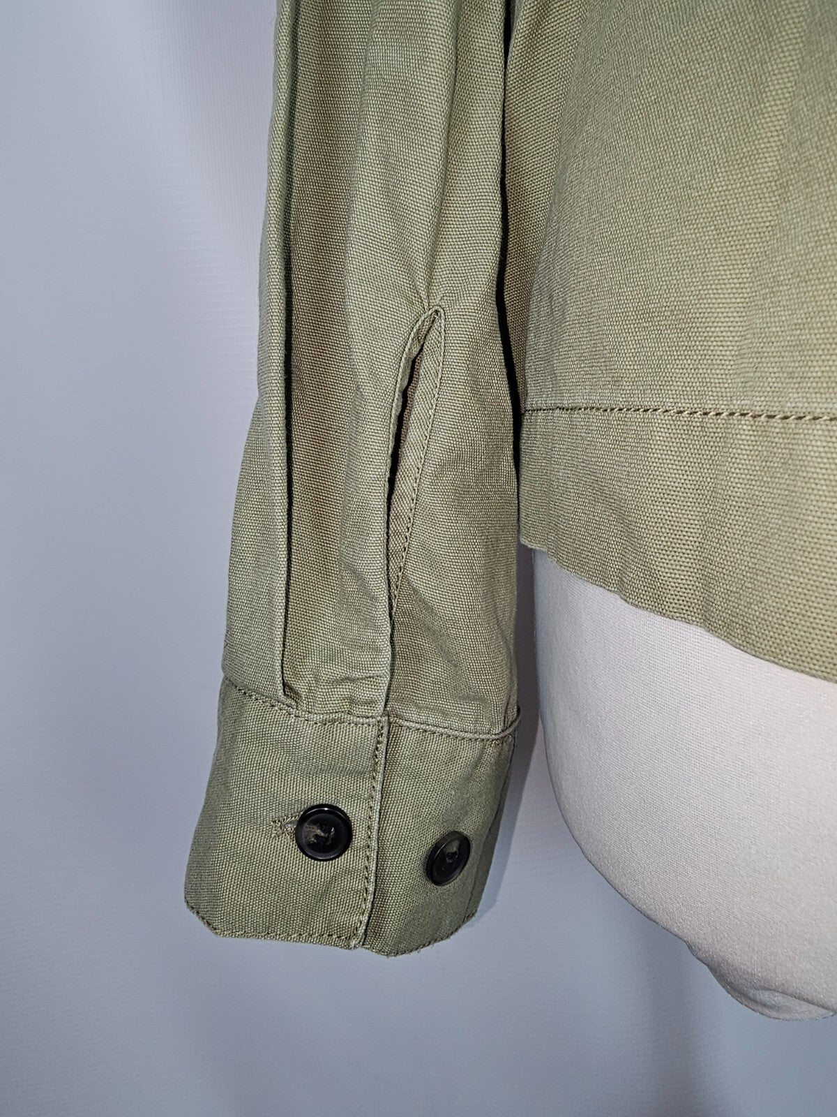 EK6538 Damen Hemd von H&M, grün, Gr.S4