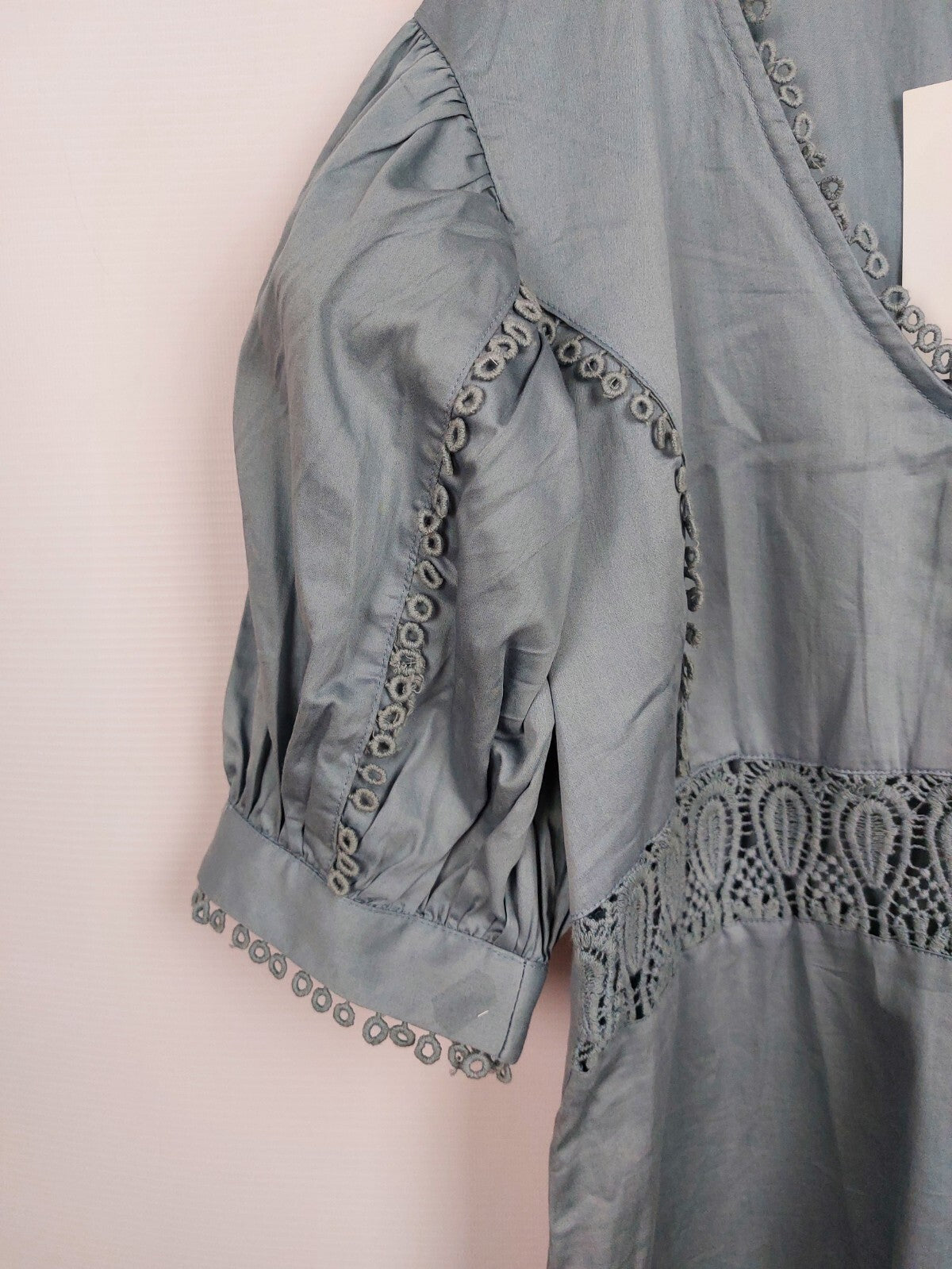 EK4715 Damen Kleid von NA-KD, rauchblau, Gr. 342