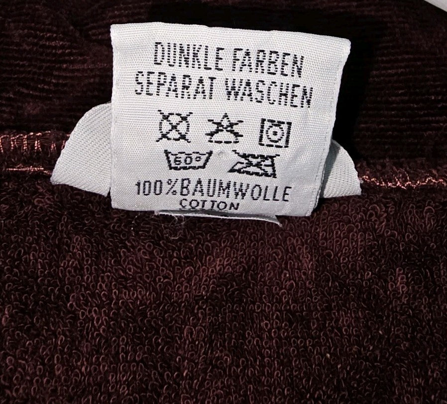 EK11226 Herren Bademantel von Frotana, rot, Gr.M4