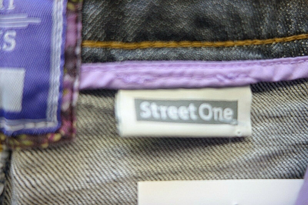 EK0193 Damen Rock, grau, denim, Gr. 382