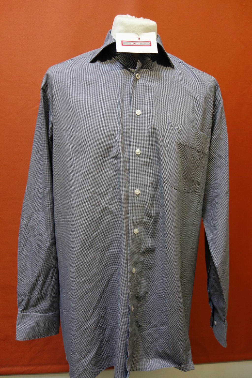 EK0286 Herren Hemd von Marvelis, blau kariert, 430