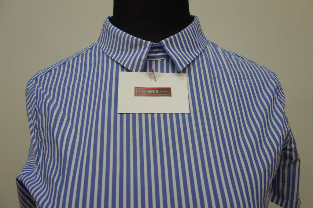 EK2651 Damen Oberteil von SET Größe 38 blau, weiß gestreift1