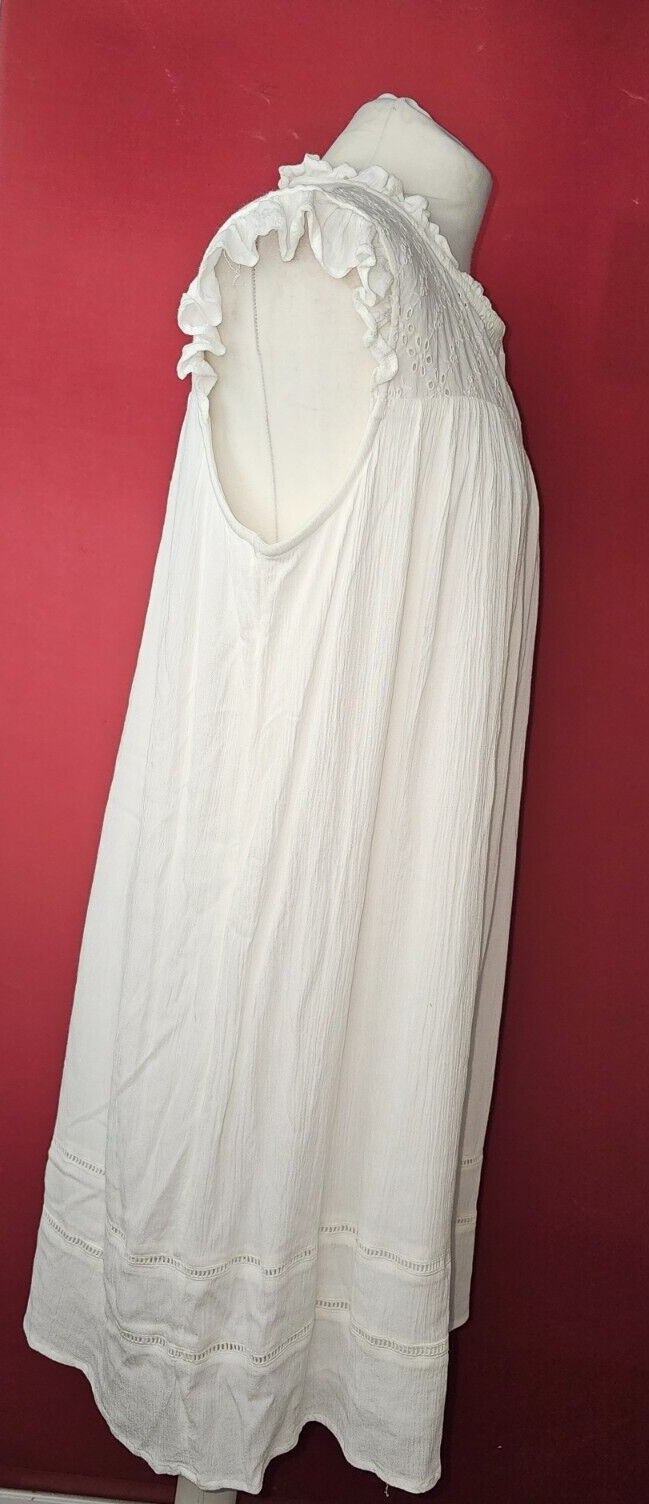 EK6453 Damen Kleid von C&A, weiß, Gr.L2