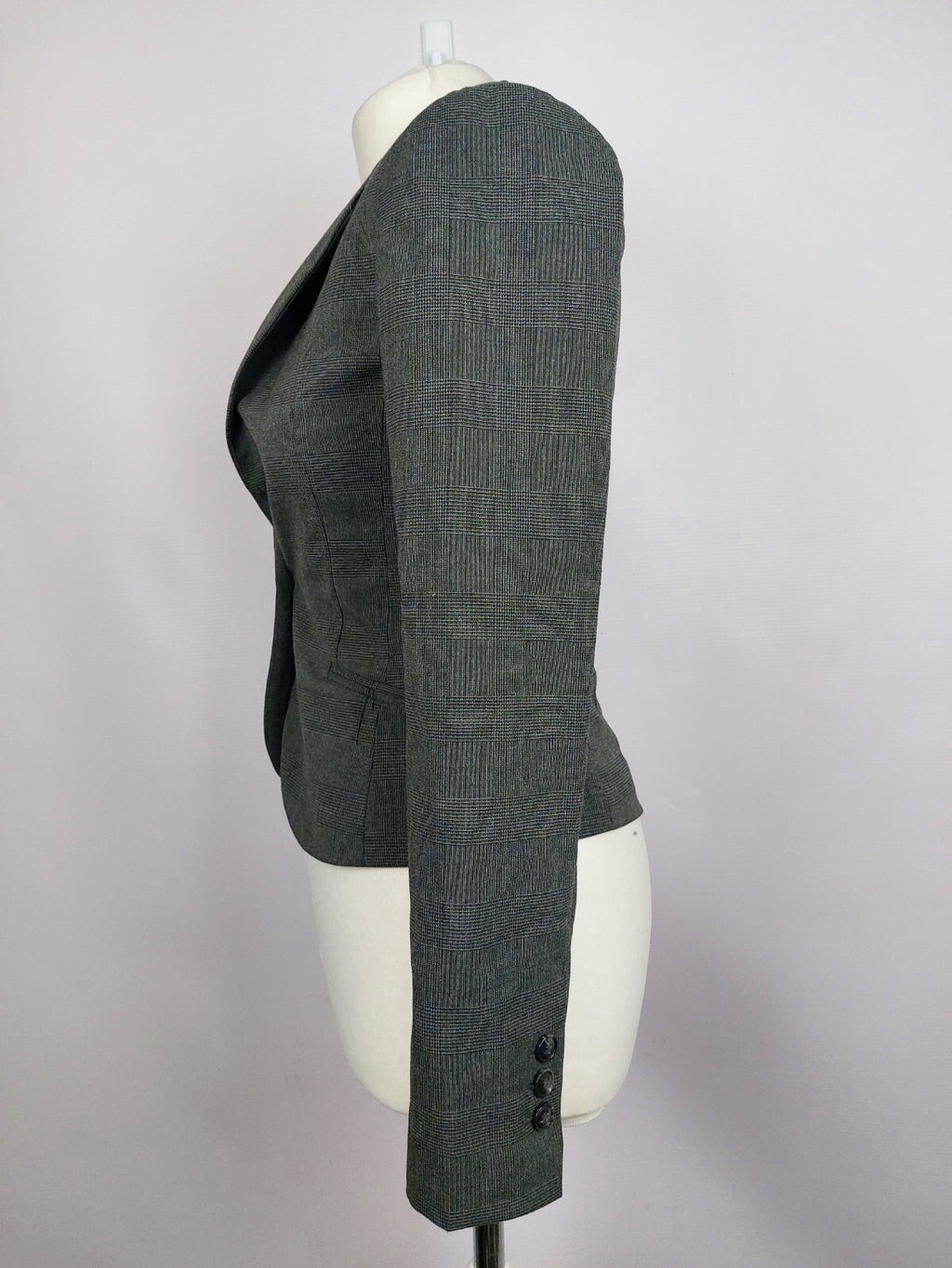 Ek4450 Damen Zweiteiler von H&M, grau, Gr. Blazer34 / Hose362