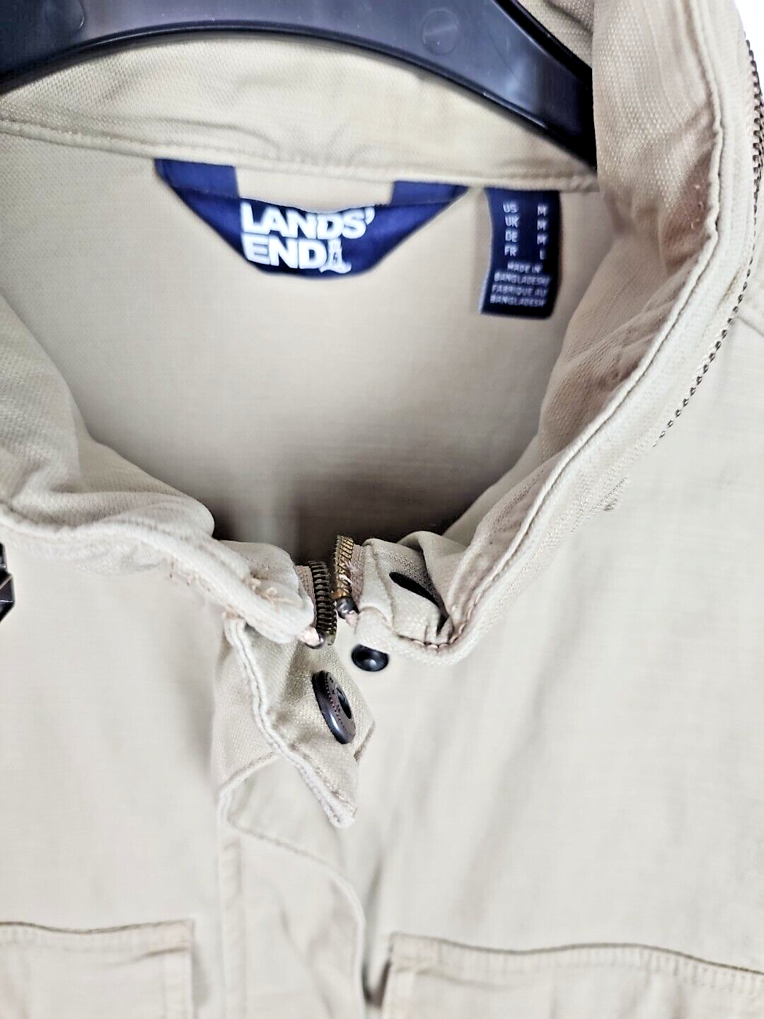 EK 2430 Beige Herren Jacke Landsend Gr.M1