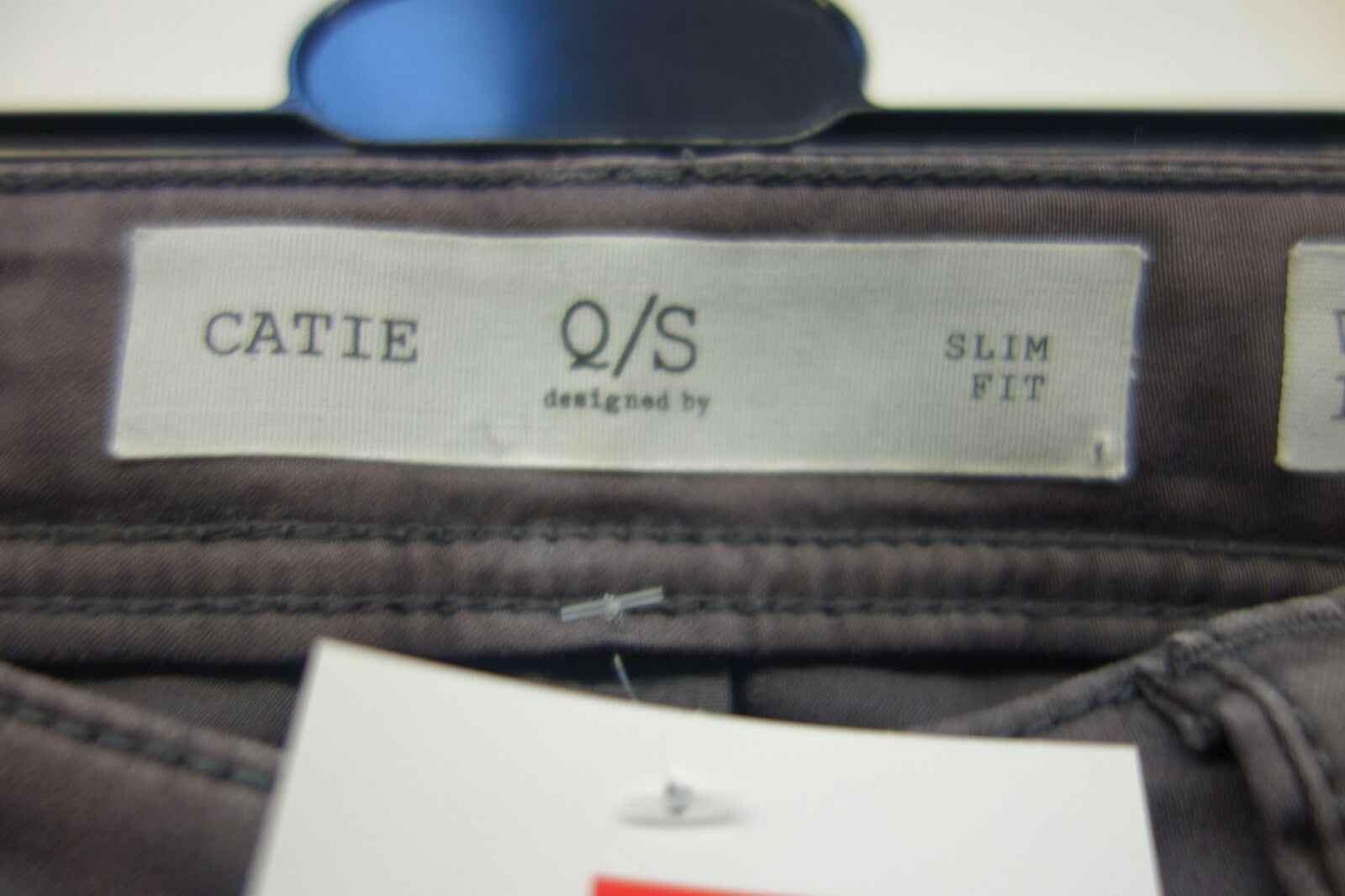 EK0938 Damen Hose von Q/S by s.Oliver, grau, W34 L322