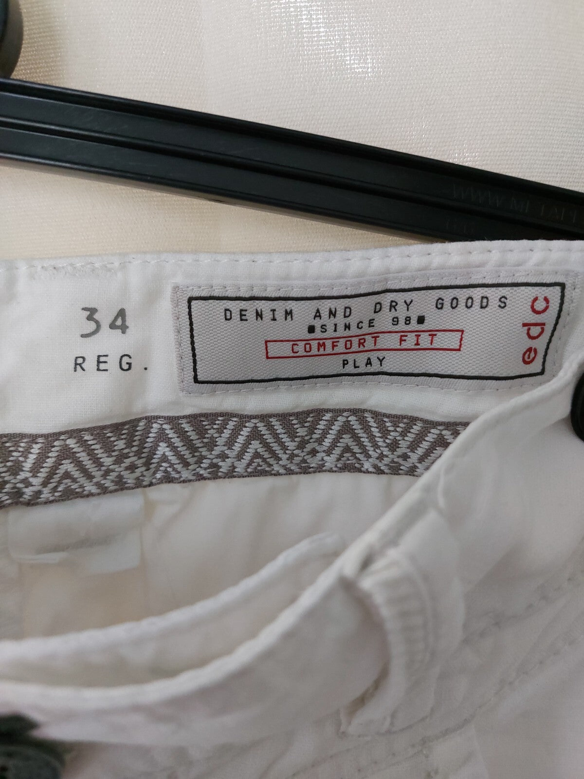 EK4283 Damen Hose von edc, weiß, Gr. 34 Reg.2