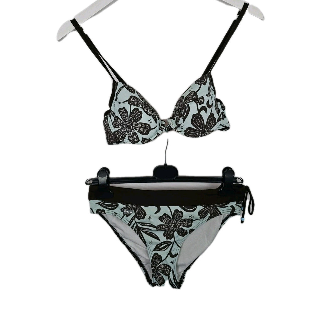 EK8048 Damen Bikini von H•I•S, blau-braun, Gr.380