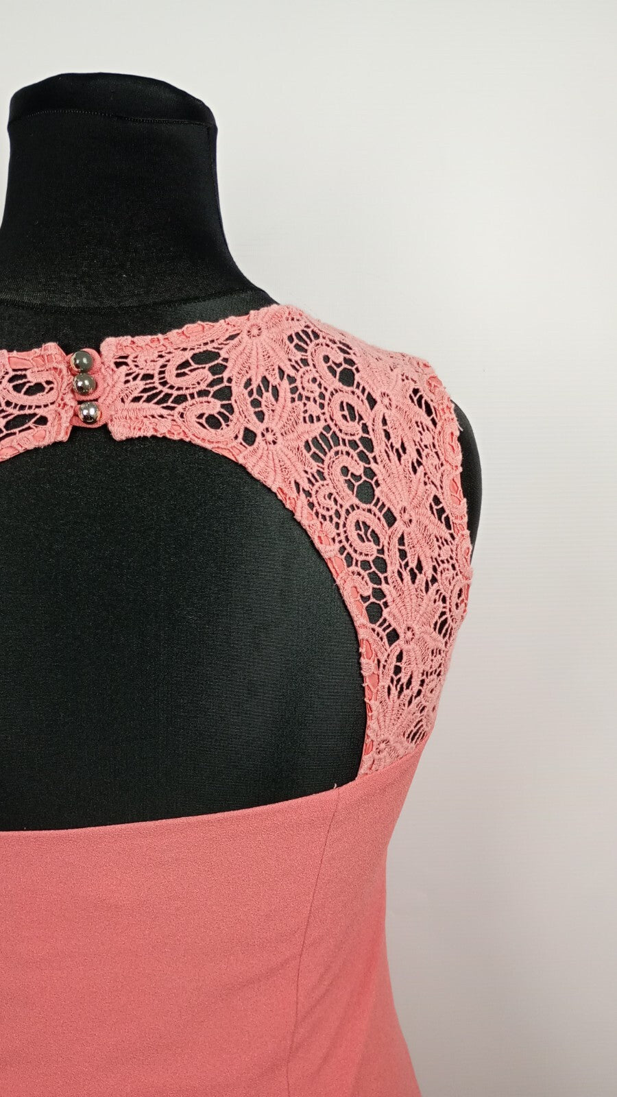 EK5215 Damen Kleid von Mohito, Korallrot, Gr.406