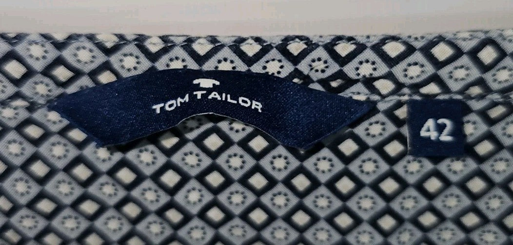 EK10867 Damen Bluse von Tom Tailor, blau, Gr.421
