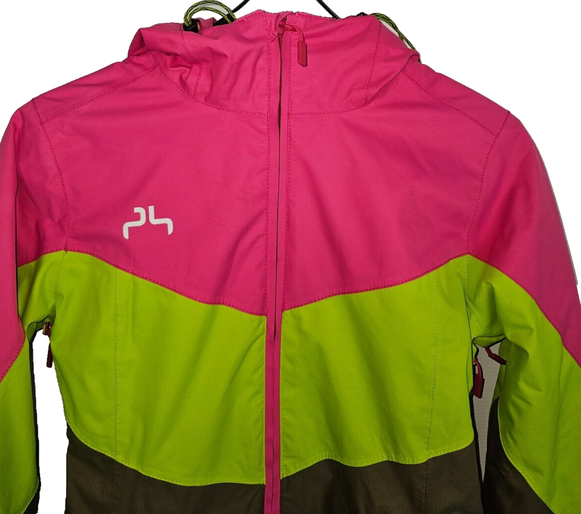 EK6554 Damen Jacke von Powderhorn, pink-grün, Gr.XS1