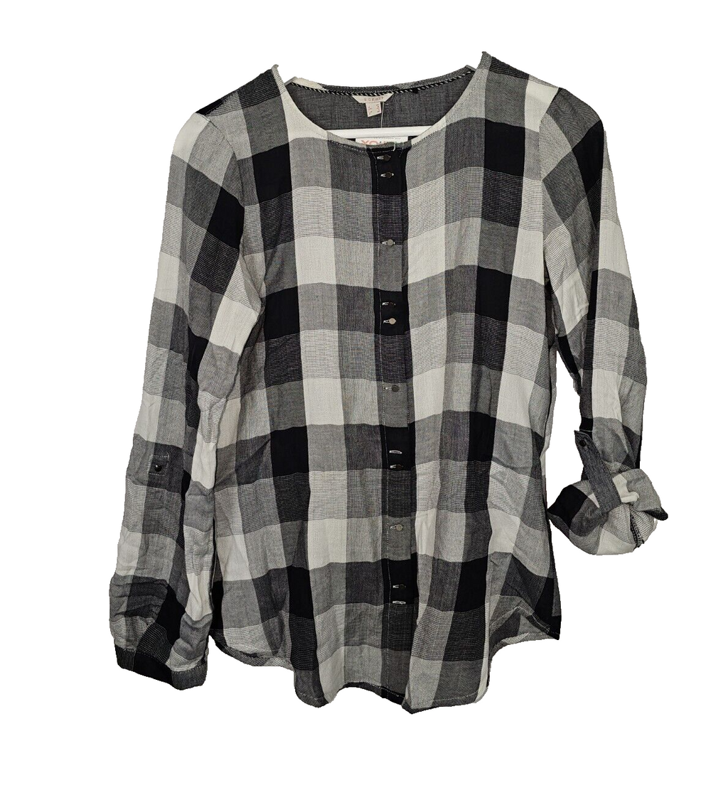 EK6914 Damen Bluse von Esprit, Schwarz/Weiß, Gr.360